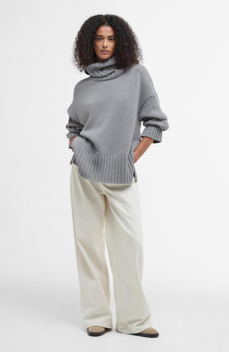 Barbour Josephine Cotton & Wool Blend Sweater, Alternate, color, 