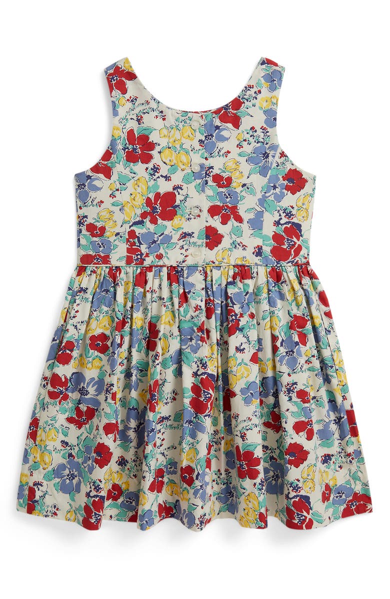 Polo Ralph Lauren Kids' Floral Cotton Dress, Alternate, color, Linnea Floral