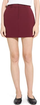 Theory Crepe Miniskirt
