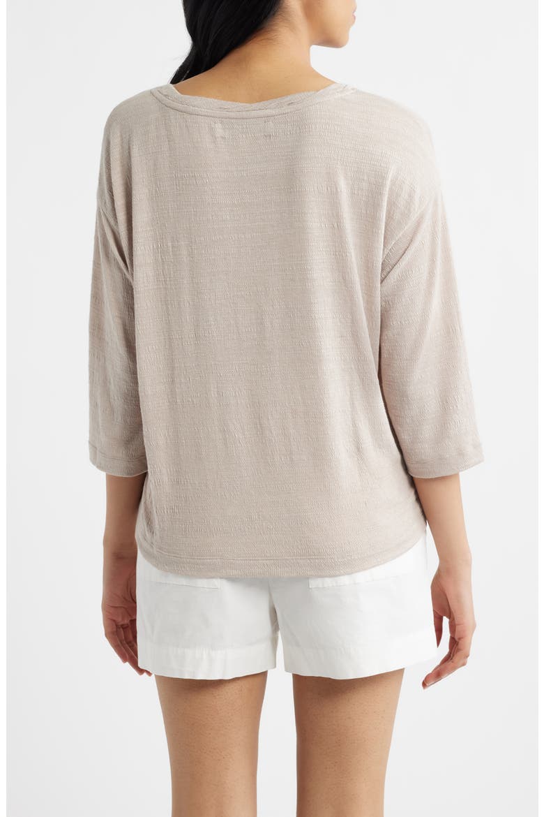 Texture Knit Top, Alternate, color, STONE