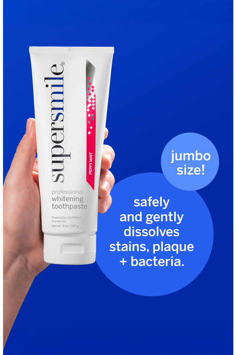 Peppy Mint toothpaste with Accelerator & Crystal Collection toothbrush, Alternate, color, Red