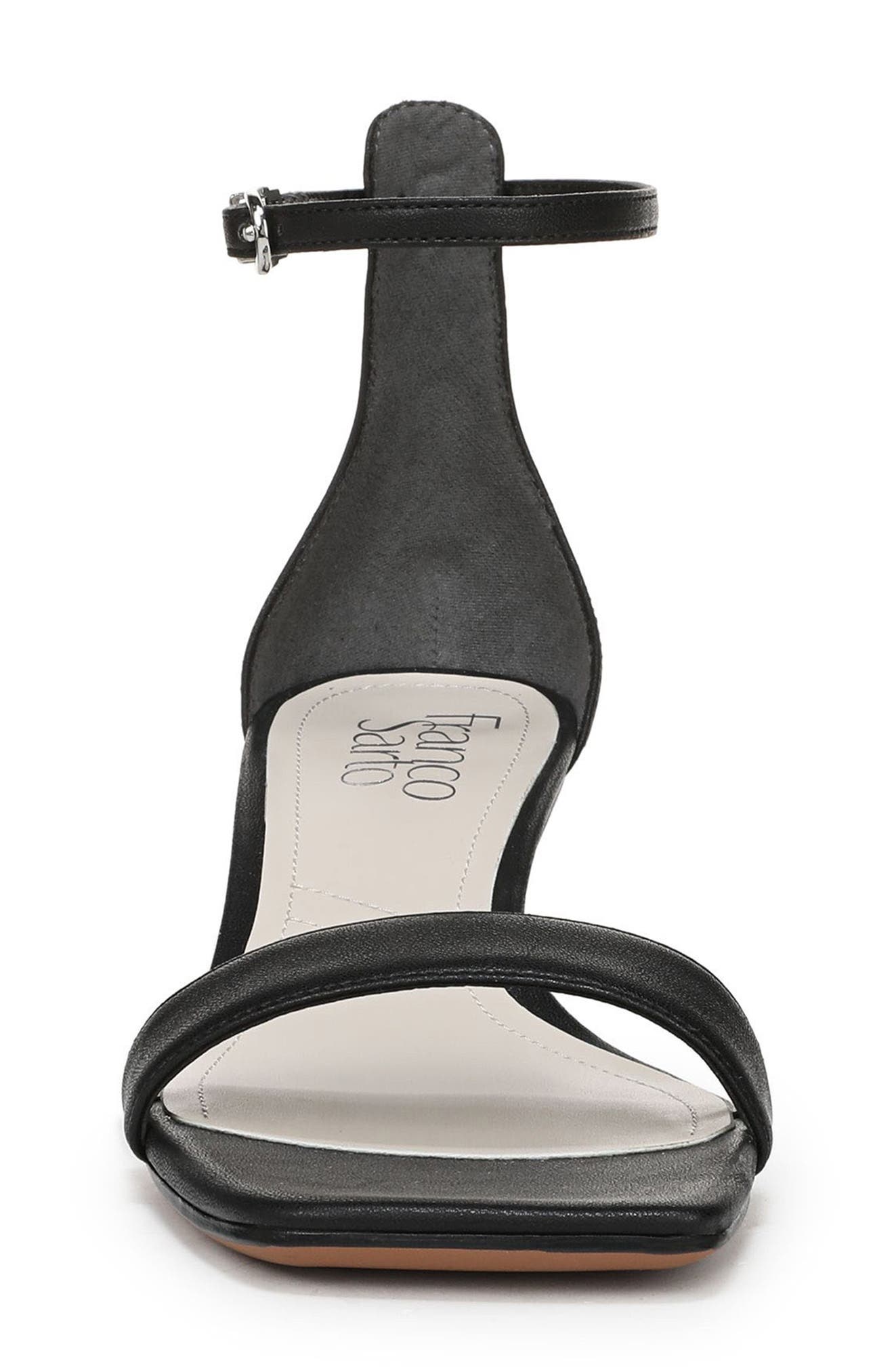 Franco Sarto Sadie Wedge Sandal, Alternate, color, Black