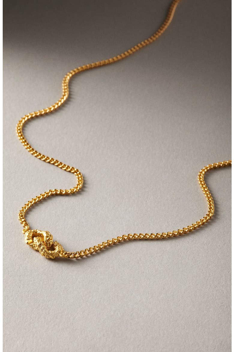Neat Necklace Gold, Alternate, color, Gold