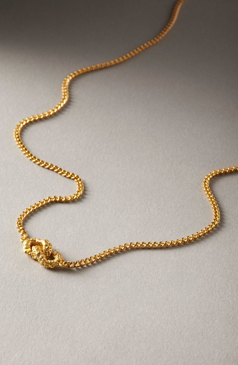 NOOTKA Neat Necklace Gold, Alternate, color, Gold