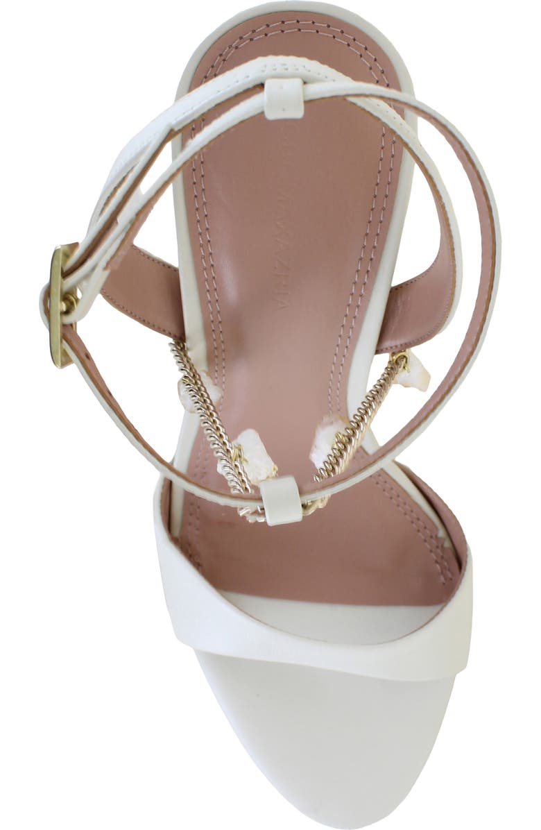 BCBGMAXAZRIA Pacificia Chain Strap Sandal, Alternate, color, Milk