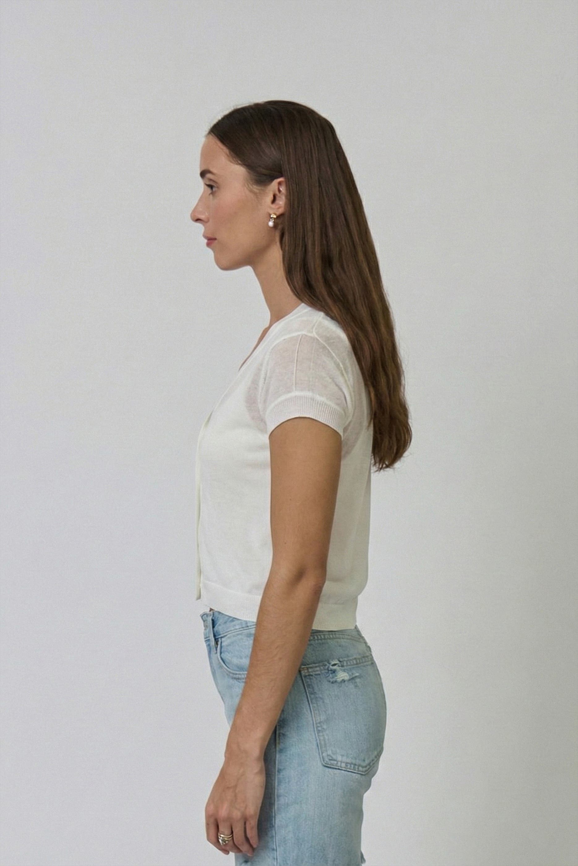 Serena Sheer Cardi With Cami - image 2