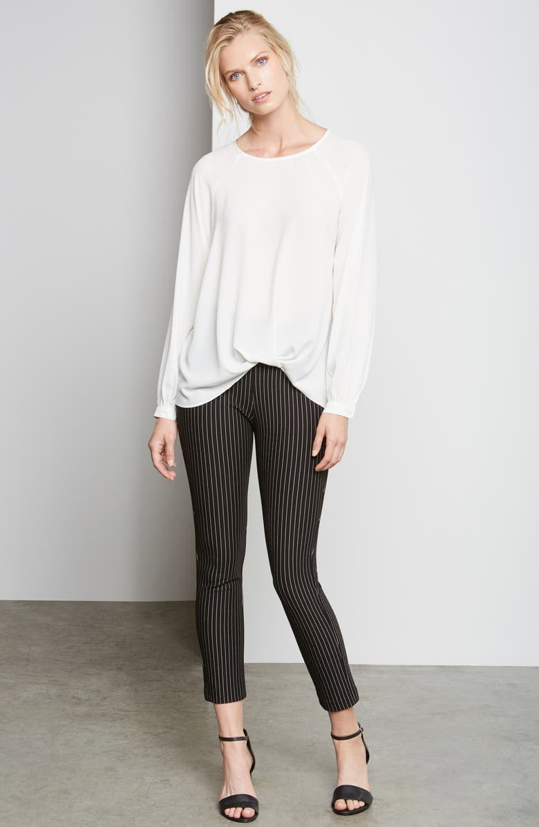 Karen Kane Piper Stripe Ankle Skinny Pants, Alternate, color,