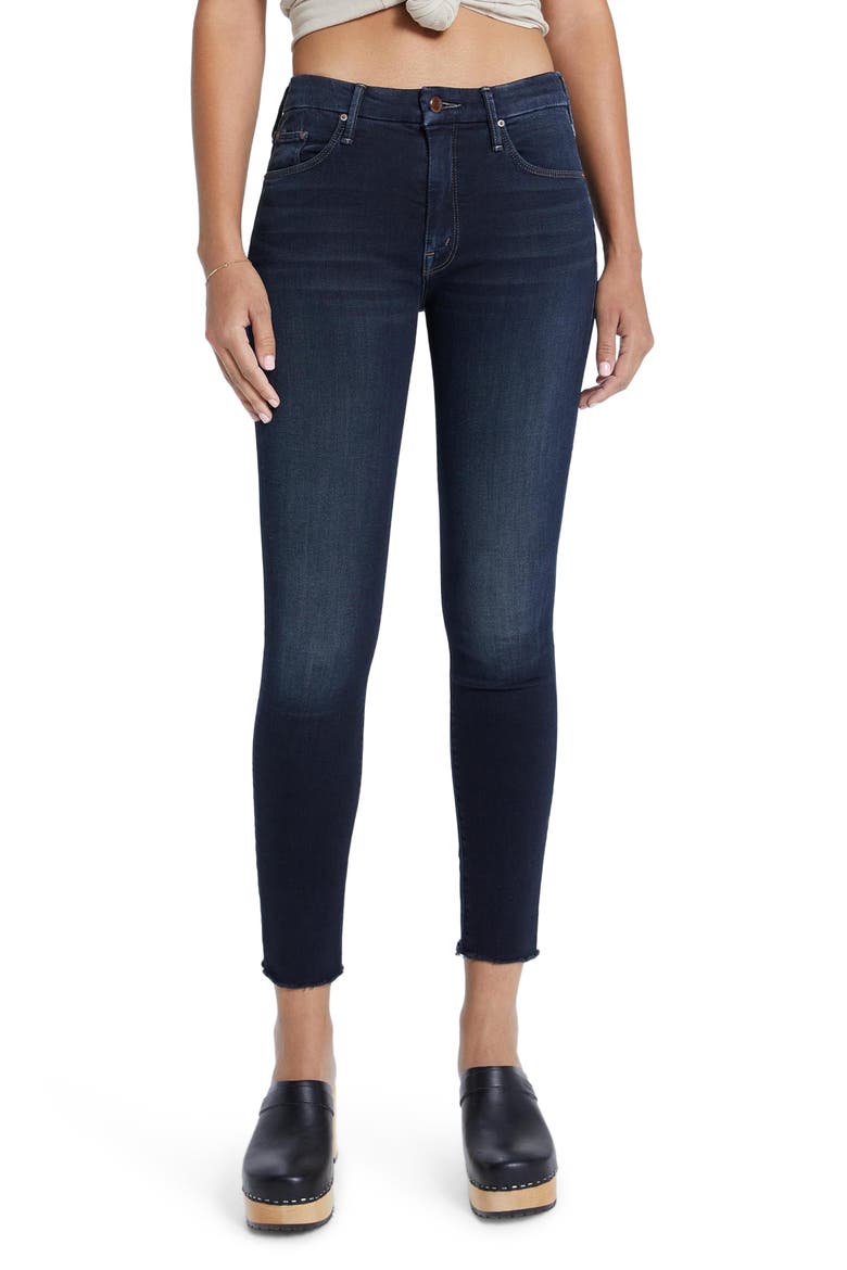 Looker High Waist Ankle Skinny Jeans, Main, color, COFFEE TEA OR ME