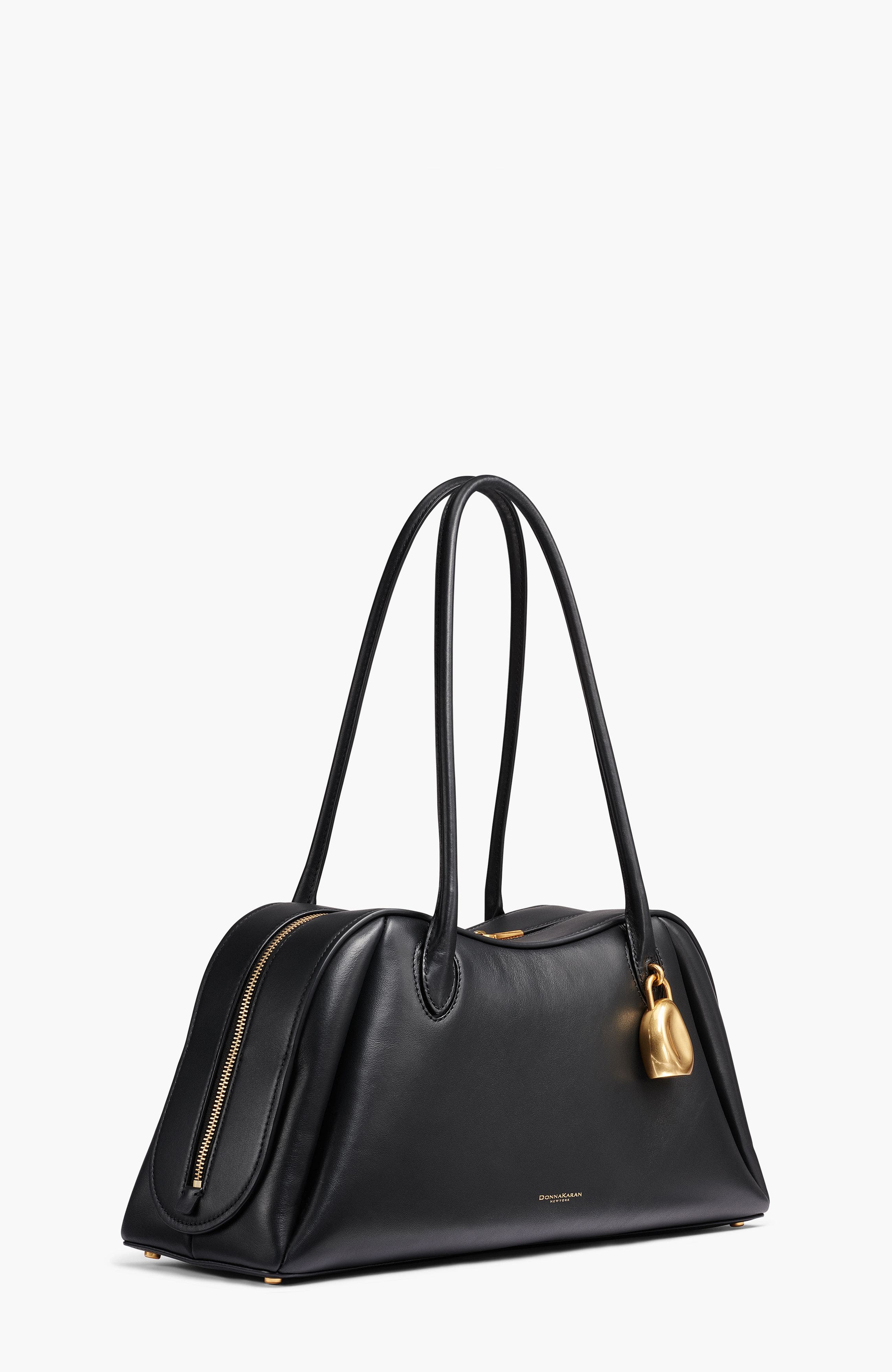 Terry Large Shoulder Bag, Alternate, color, Black
