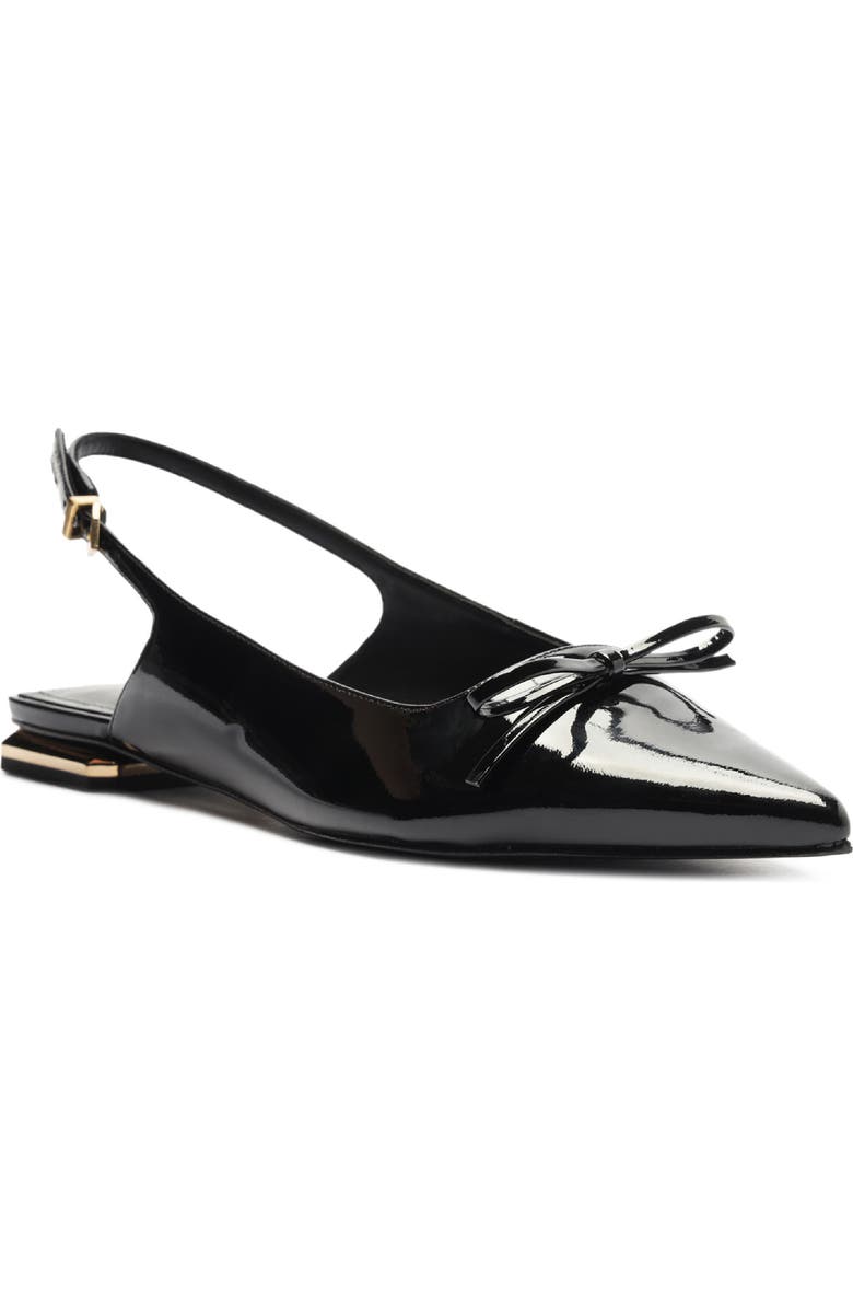 Schutz Violetta Sculpt Pointed Toe Slingback Flat, Main, color,