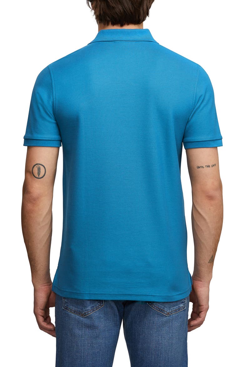 The Classic Slim Fit Piqué Polo, Alternate, color, BAHAMA
