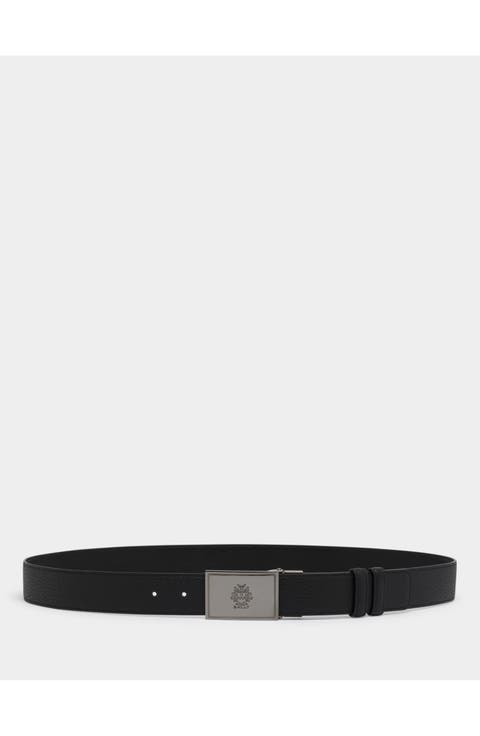 Crest Plaque 35 mm Adjustable And Reversible Belt