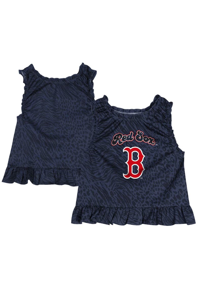 Toddler  Navy Boston Red Sox Playground Dress, Alternate, color, Navy