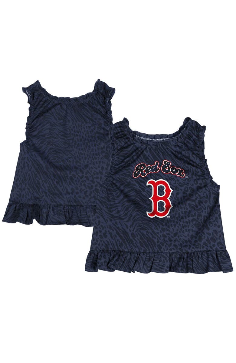Outerstuff Toddler  Navy Boston Red Sox Playground Dress, Alternate, color, Navy
