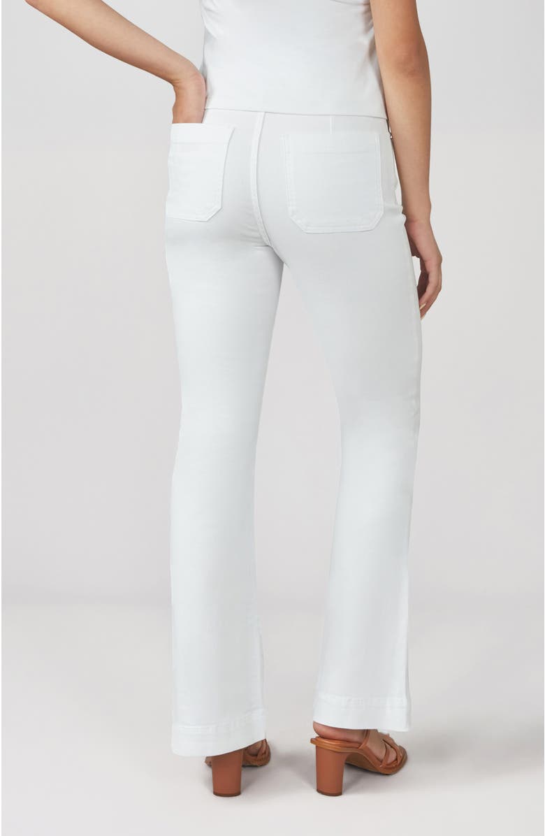 Lola Jeans Alice High Rise Flare Jeans, Alternate, color, White