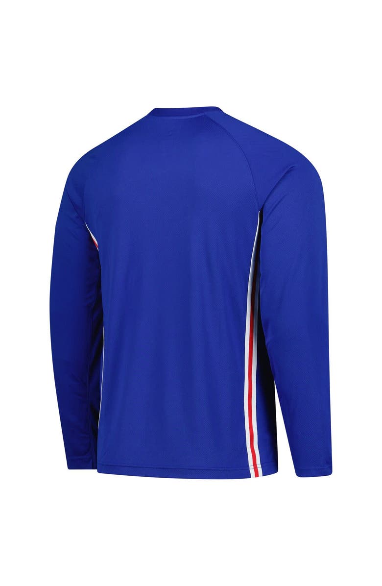 Nike Men's Nike Royal Philadelphia 76ers 2025/26 Authentic Pre-Game Legend Dri-FIT Long Sleeve Shooting Shirt, Alternate, color, Royal