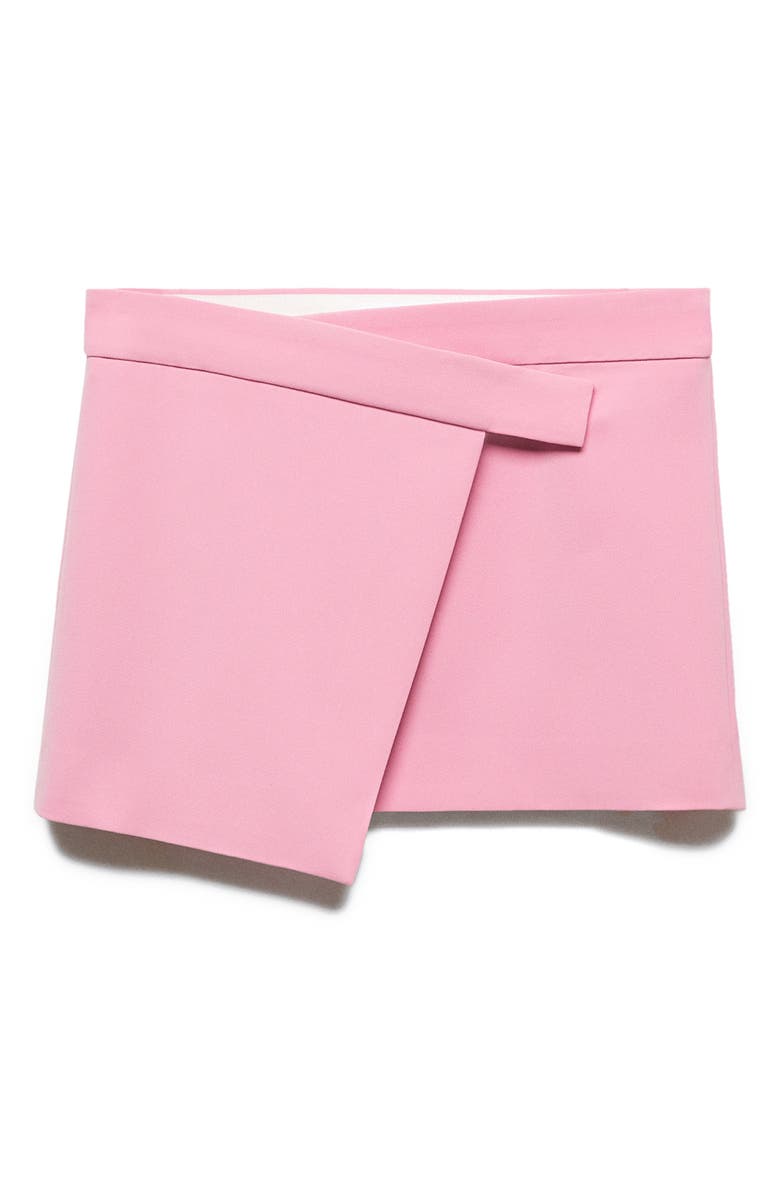 MANGO Wrap Miniskirt, Alternate, color, Fuchsia