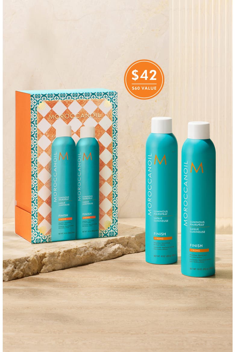 Luminous Hairspray Strong Duo $60 Value, Alternate, color, NO COLOR