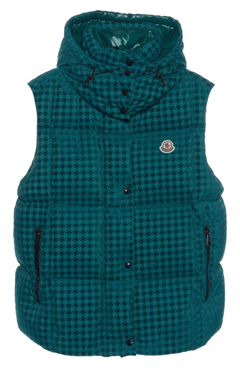 Moncler Luzule Quilted Down Vest with Removable Hood, Alternate, color,