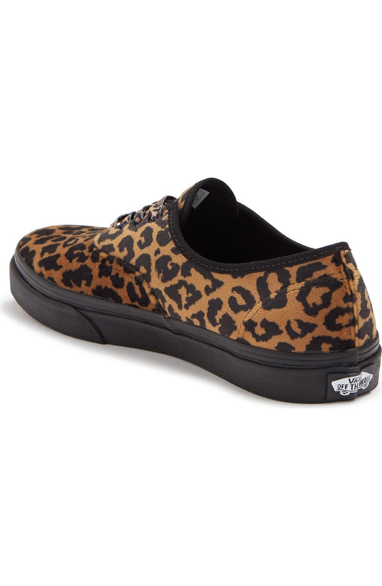 Vans Authentic Leopard Print Sneaker, Alternate, color,
