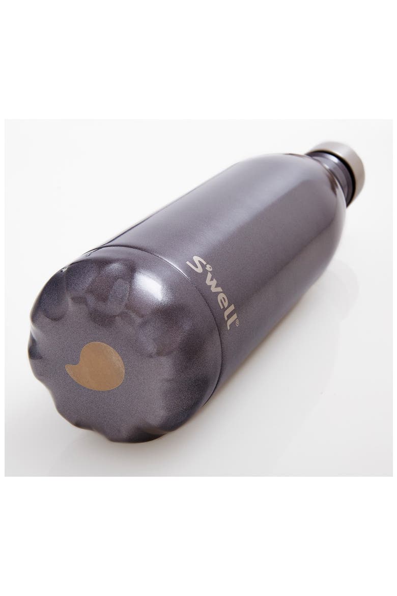'Glitter Smokey Eye' Insulated Stainless Steel Water Bottle, Alternate, color, SMOKEY EYE