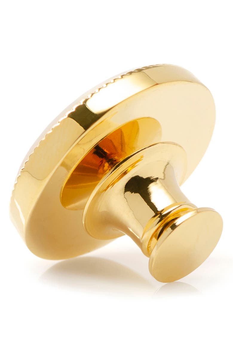 Cufflinks, Inc. Sand Dollar Mother-of-Pearl Lapel Pin, Alternate, color, Gold