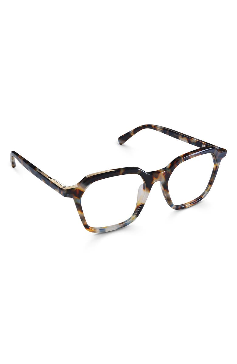eyebobs Four Square 51mm Square Reading Glasses, Alternate, color, Tortoise