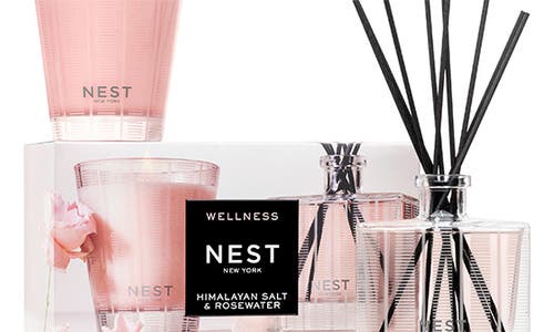 Nest New York Himalayan Salt & Rosewater Classic Candle & Reed Diffuser Set (nordstrom Exclusive) $1 In Multi