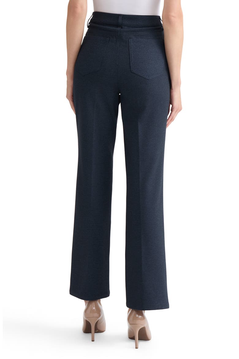 Lexington High Waist Ankle Bootleg Pants, Alternate, color, PACIFIC NAVY MULTI