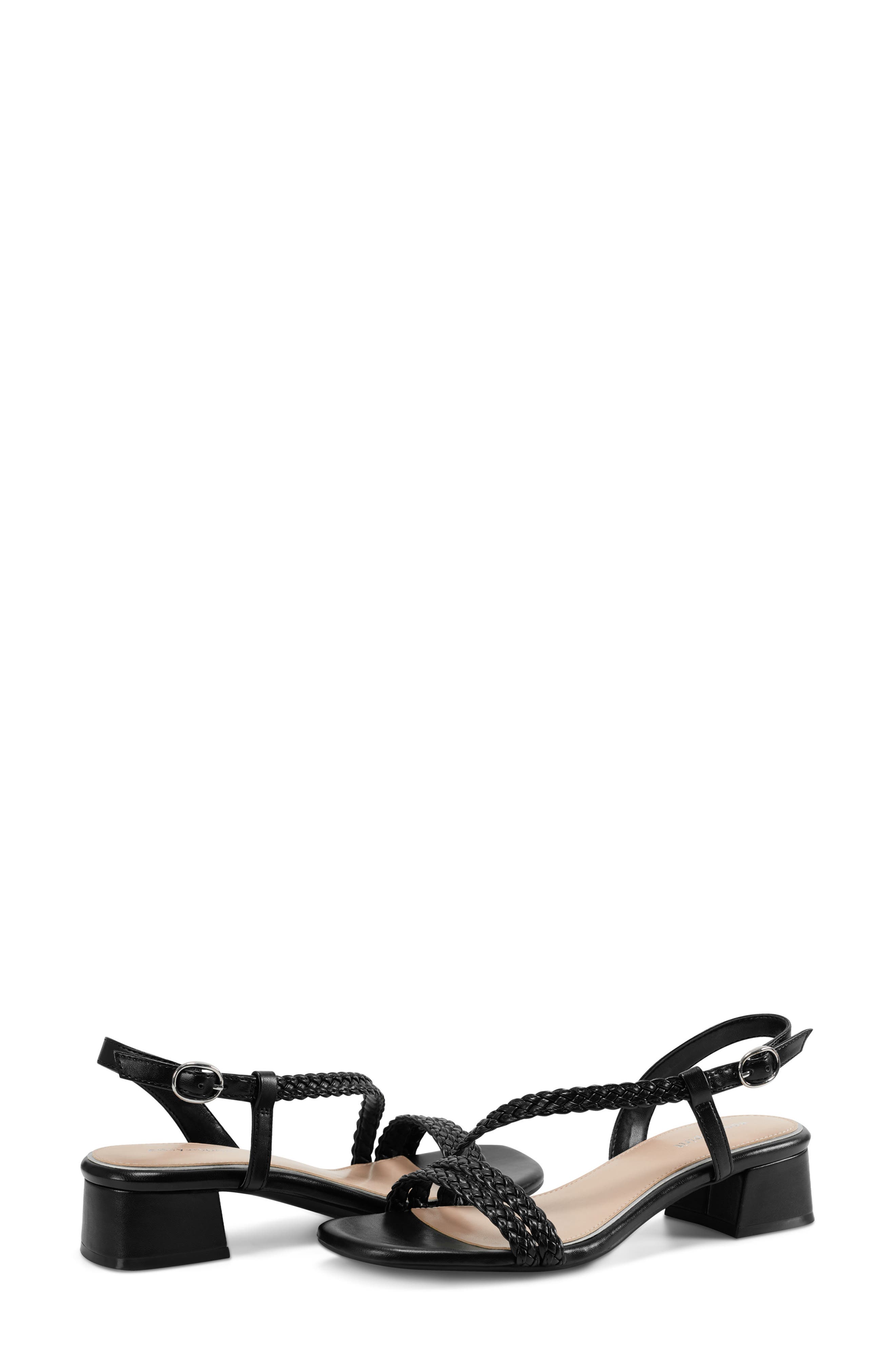 Easy Spirit Saige Sandal, Alternate, color, Black