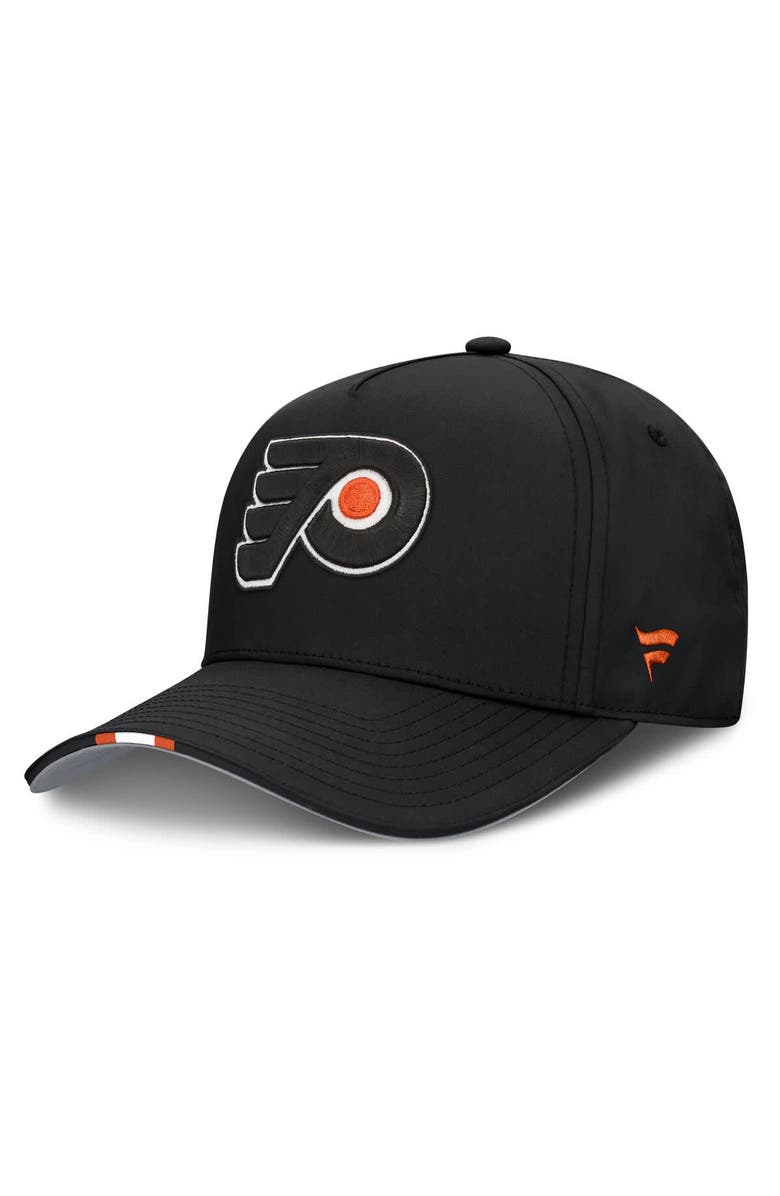 FANATICS Men's Fanatics Black Philadelphia Flyers 2025 NHL Draft Authentic Pro On-Stage Podium A-Frame Adjustable Hat, Alternate, color, 