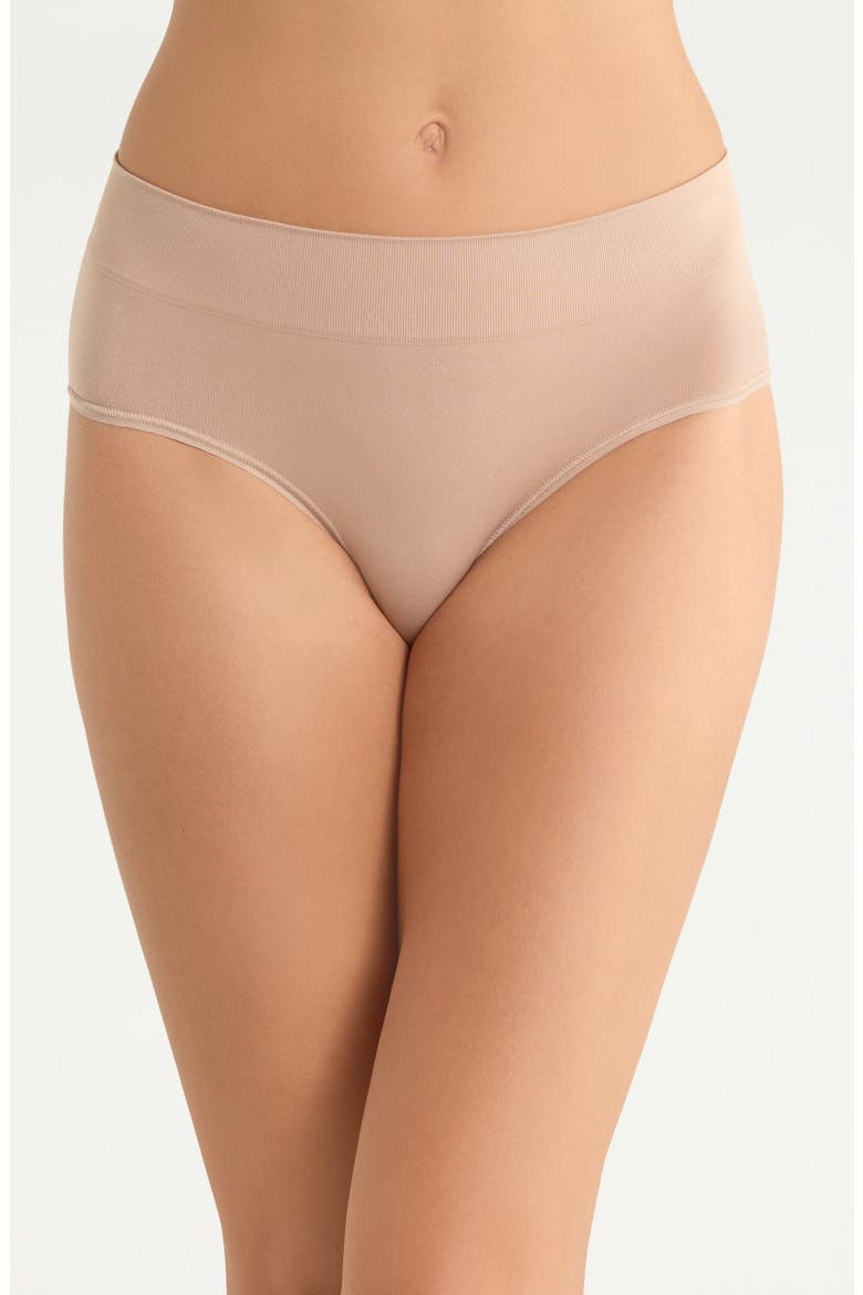 Seamless Hipster Briefs, Main, color, TAN WARM