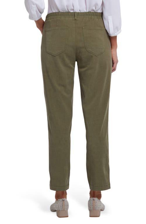 Nydj Easy-fit Ankle Trouser Pants In Bay Leaf