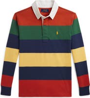Polo Ralph Lauren Kids' Cotton Jersey Rugby Shirt