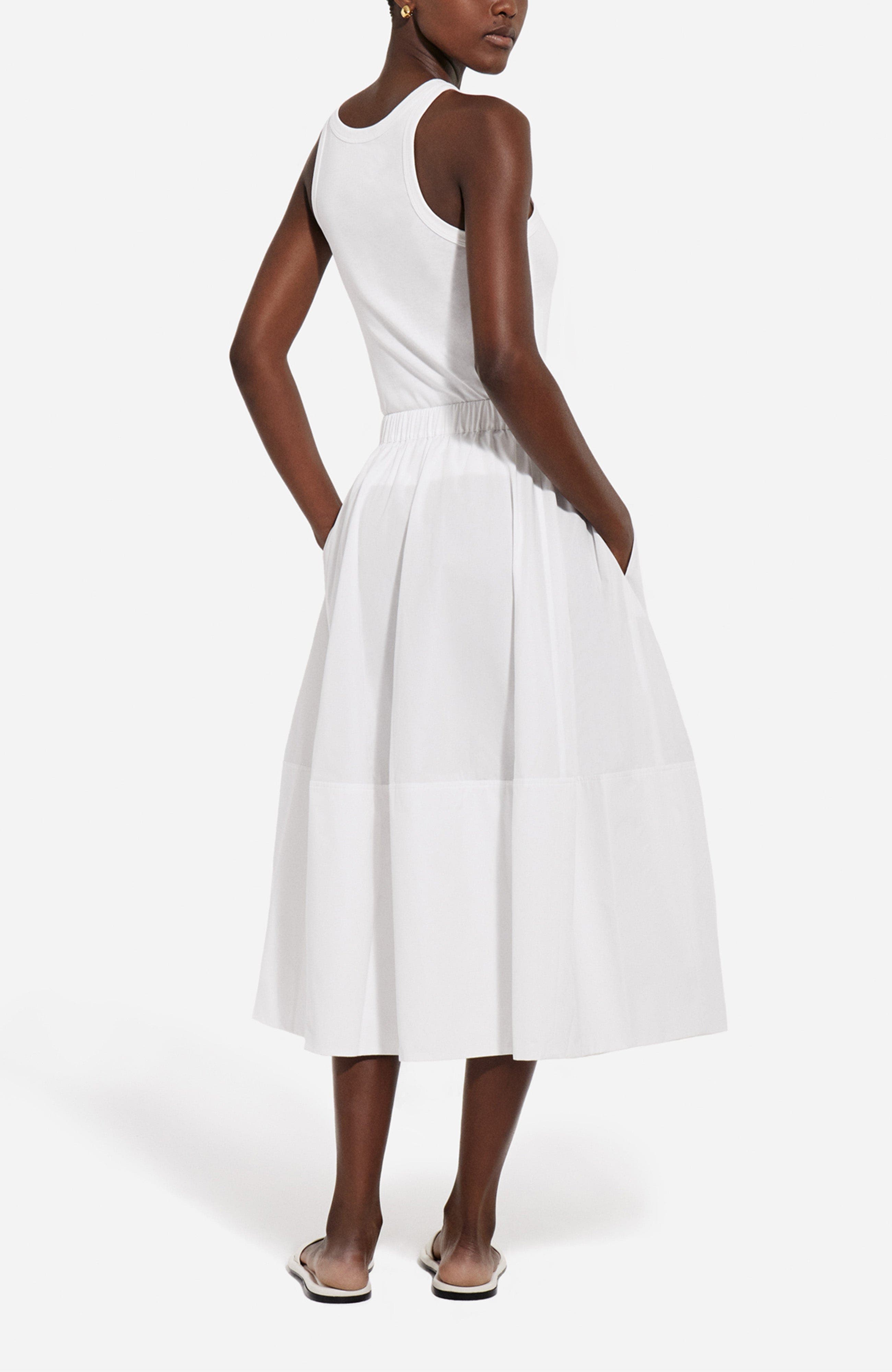 Full Skirt in Cotton Poplin - image 4