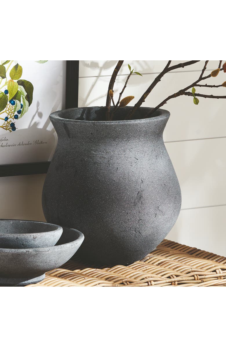 Napa Home & Garden Cedric Vase, Alternate, color, Black