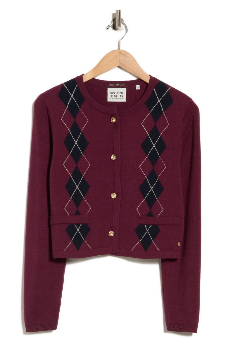 Stripe Cardigan, Alternate, color, FIG/SKY CAPTAIN/OATMEALL