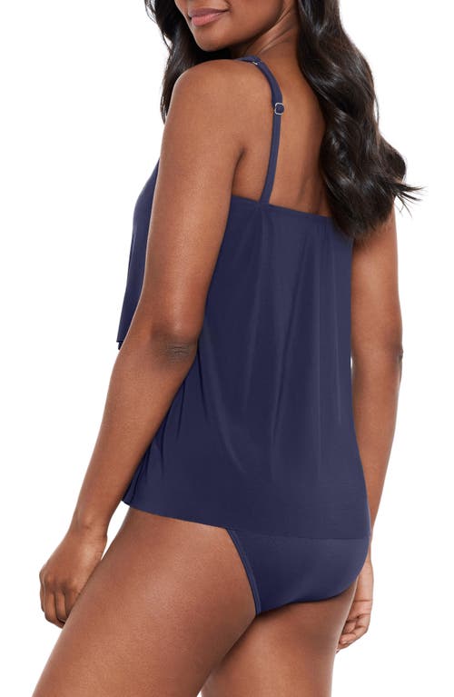 Miraclesuit ® Illusionist Mirage Tankini Top In Midnight Blue