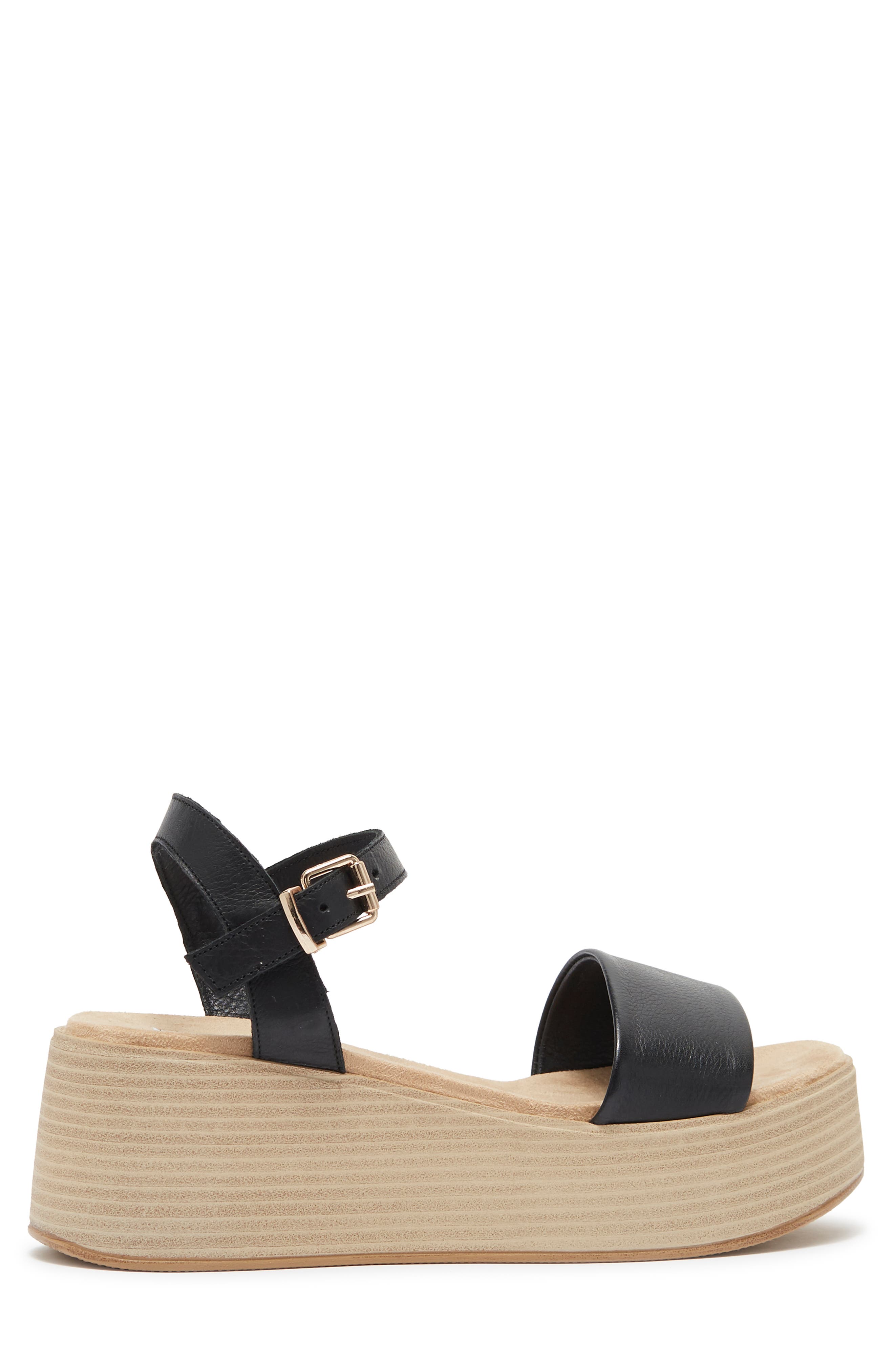 Steve Madden Piano Platform Wedge Sandal, Alternate, color, 