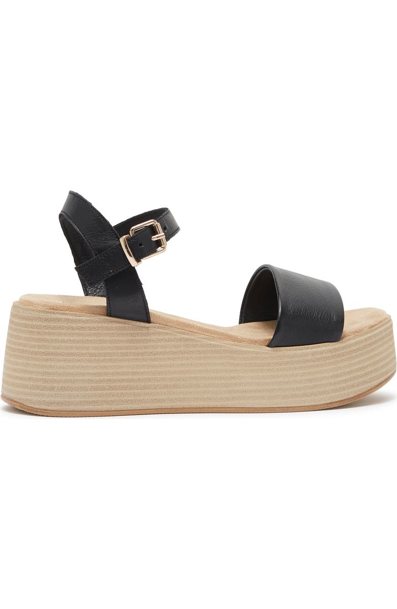Steve Madden Piano Platform Wedge Sandal, Alternate, color,