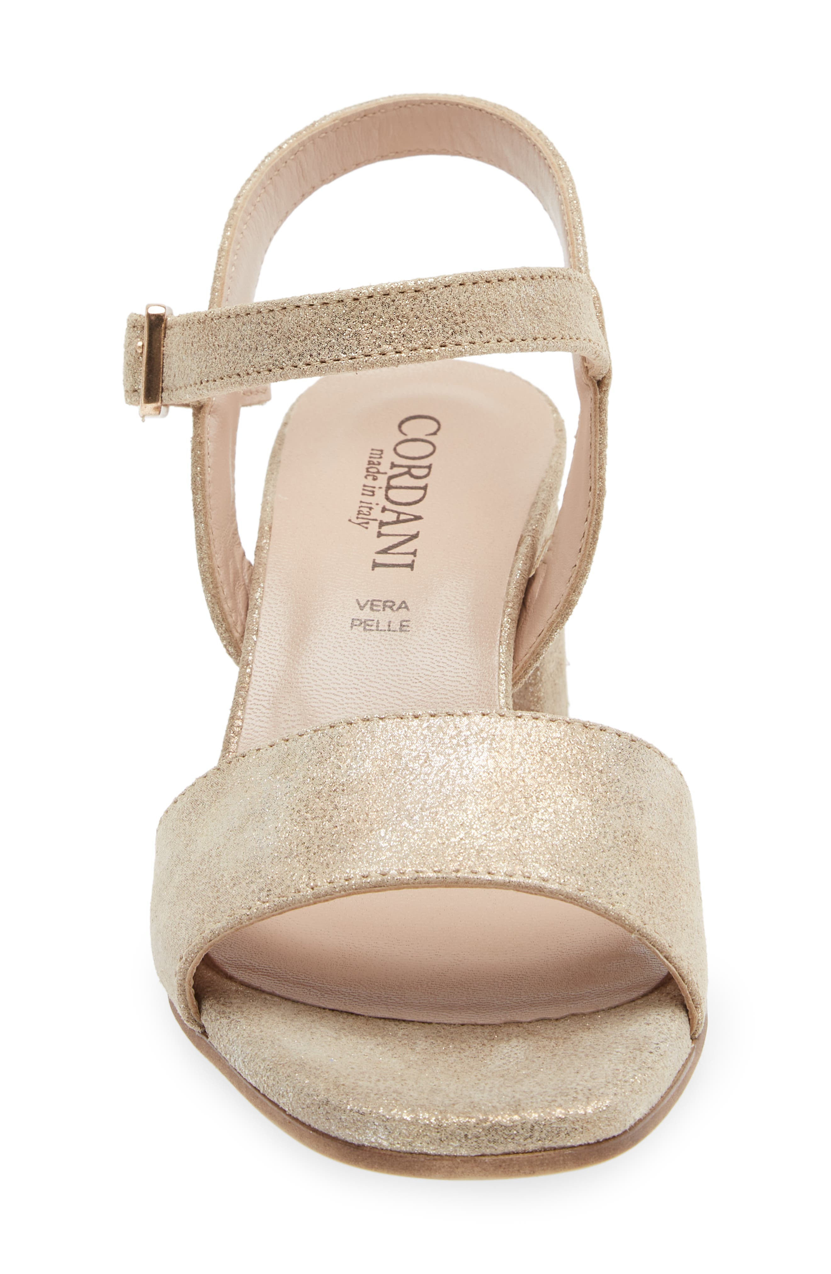 Irisse Block Heel Sandal, Alternate, color, DUSTY GOLD