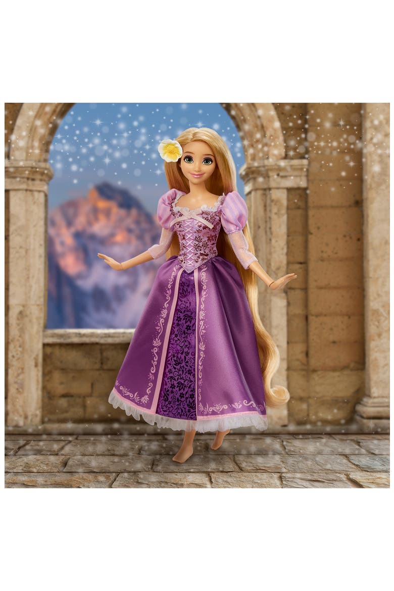 Sparkling Princess Series Rapunzel Fashion Doll with Removable Dress & Accessories, Alternate, color, RAPUNZEL
