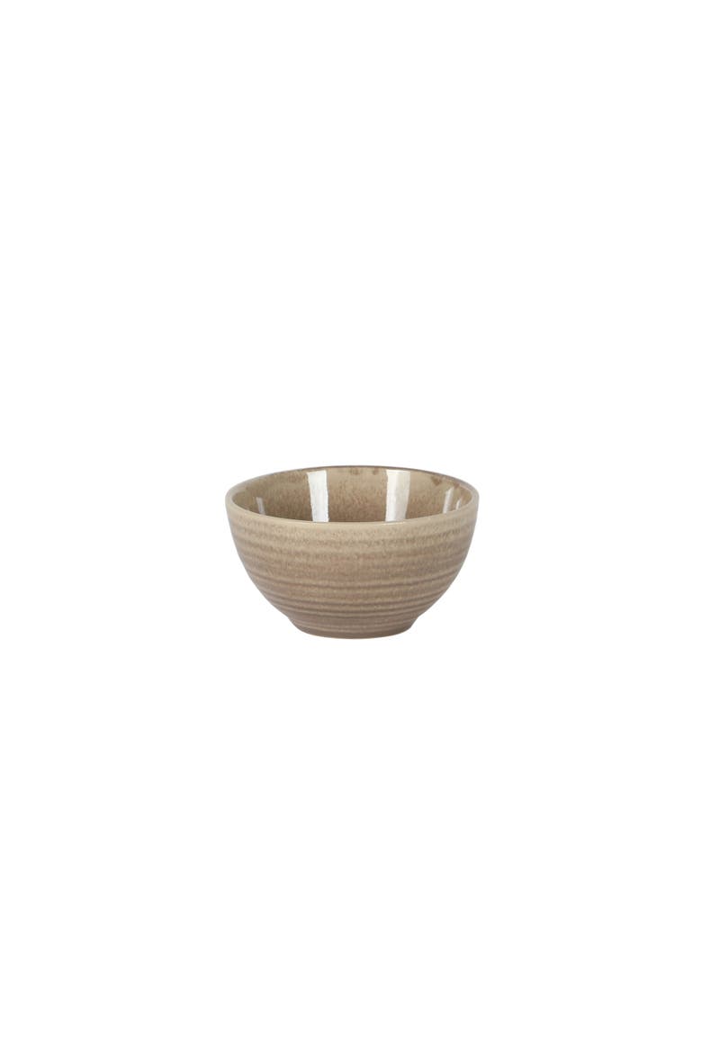 Maple Grove 4 Piece Stoneware Nesting Bowl Set, Alternate, color, Taupe