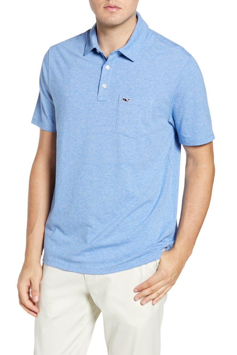 Edgartown Polo Shirt, Main, color, SPINNAKER