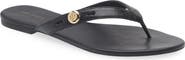 Tory Burch Romy Leather Thong Sandal