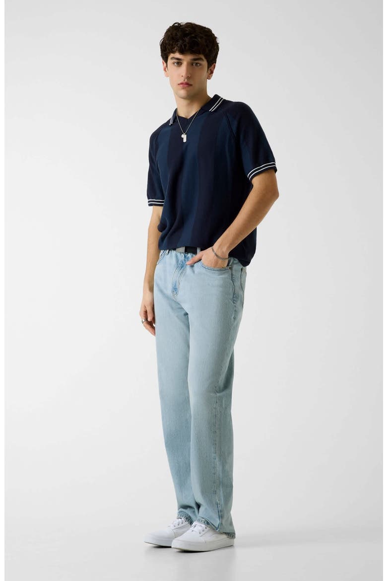 Stripe Polo Sweater, Alternate, color, S75Q-OPEN