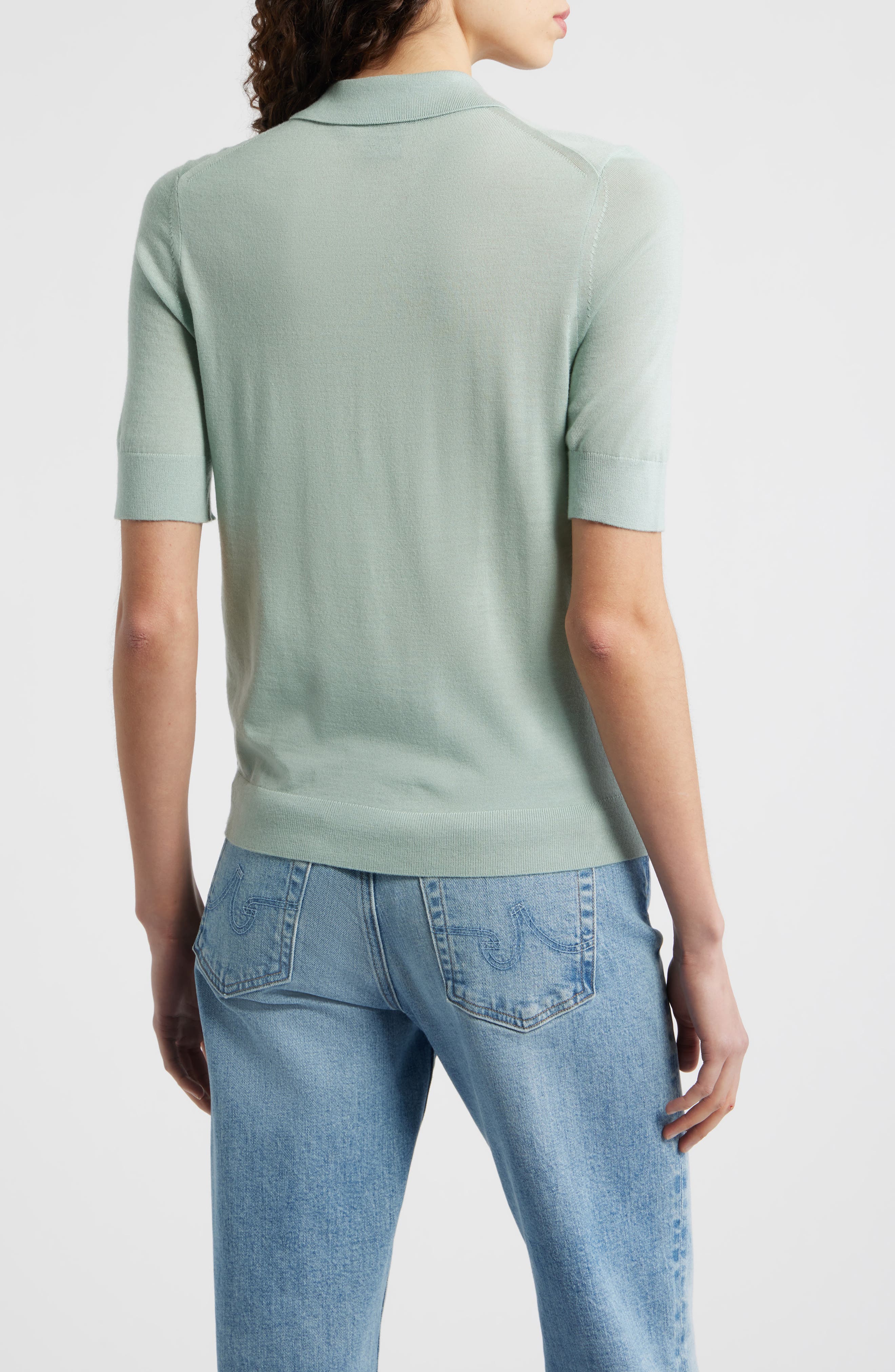 Fidenka Merino Wool Polo - image 2