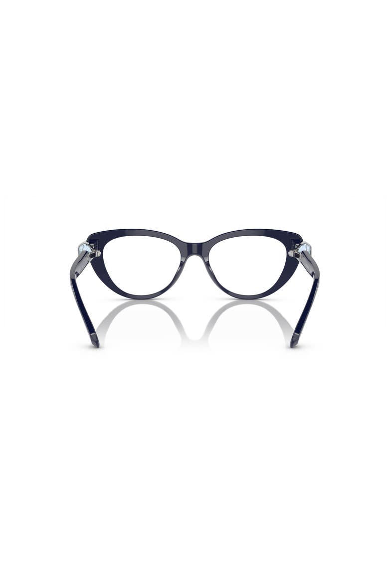 53mm Cat Eye optical glasses, Alternate, color, Blue