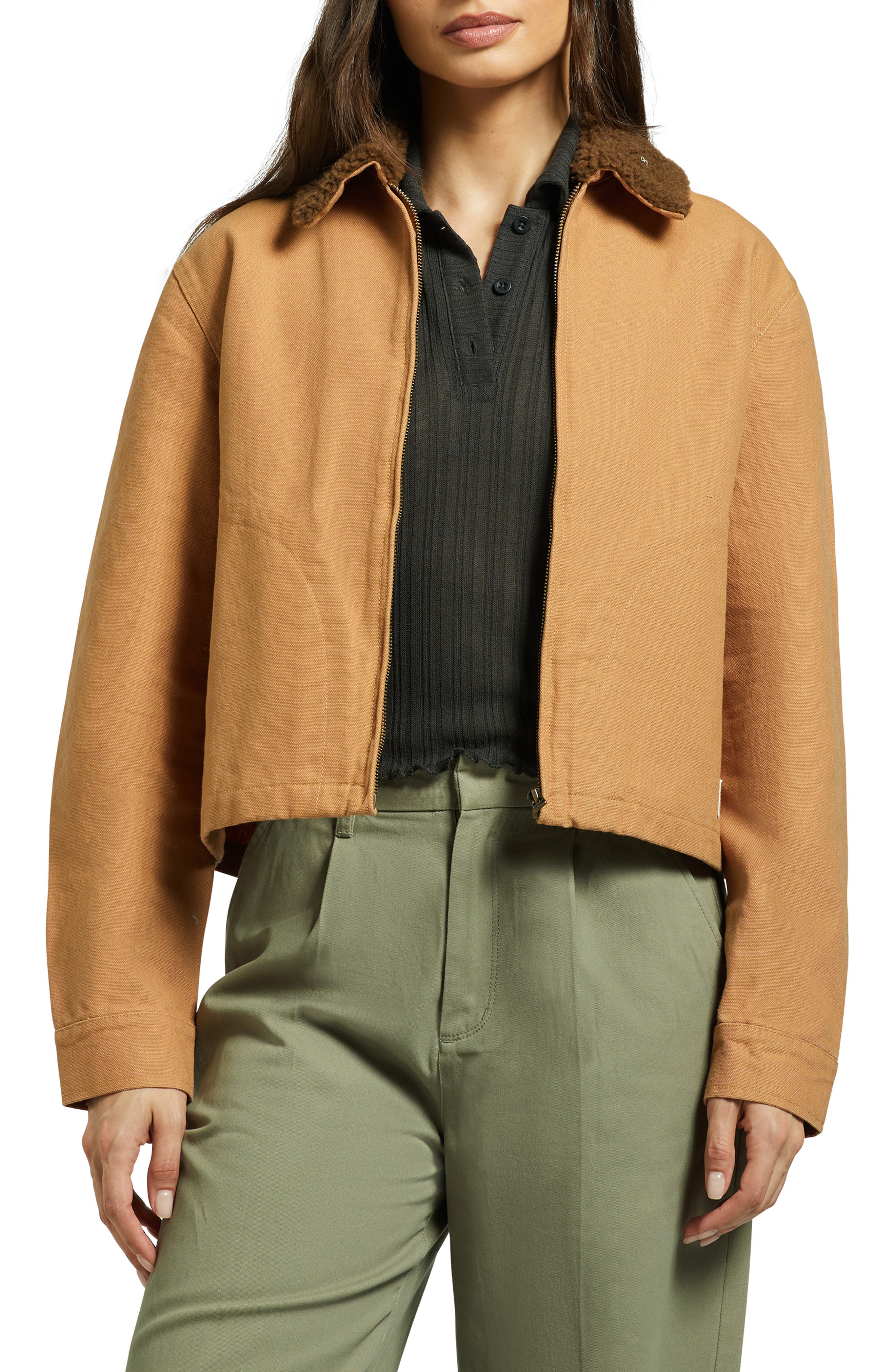 Brixton Mechanic's Garage Cotton Canvas Jacket