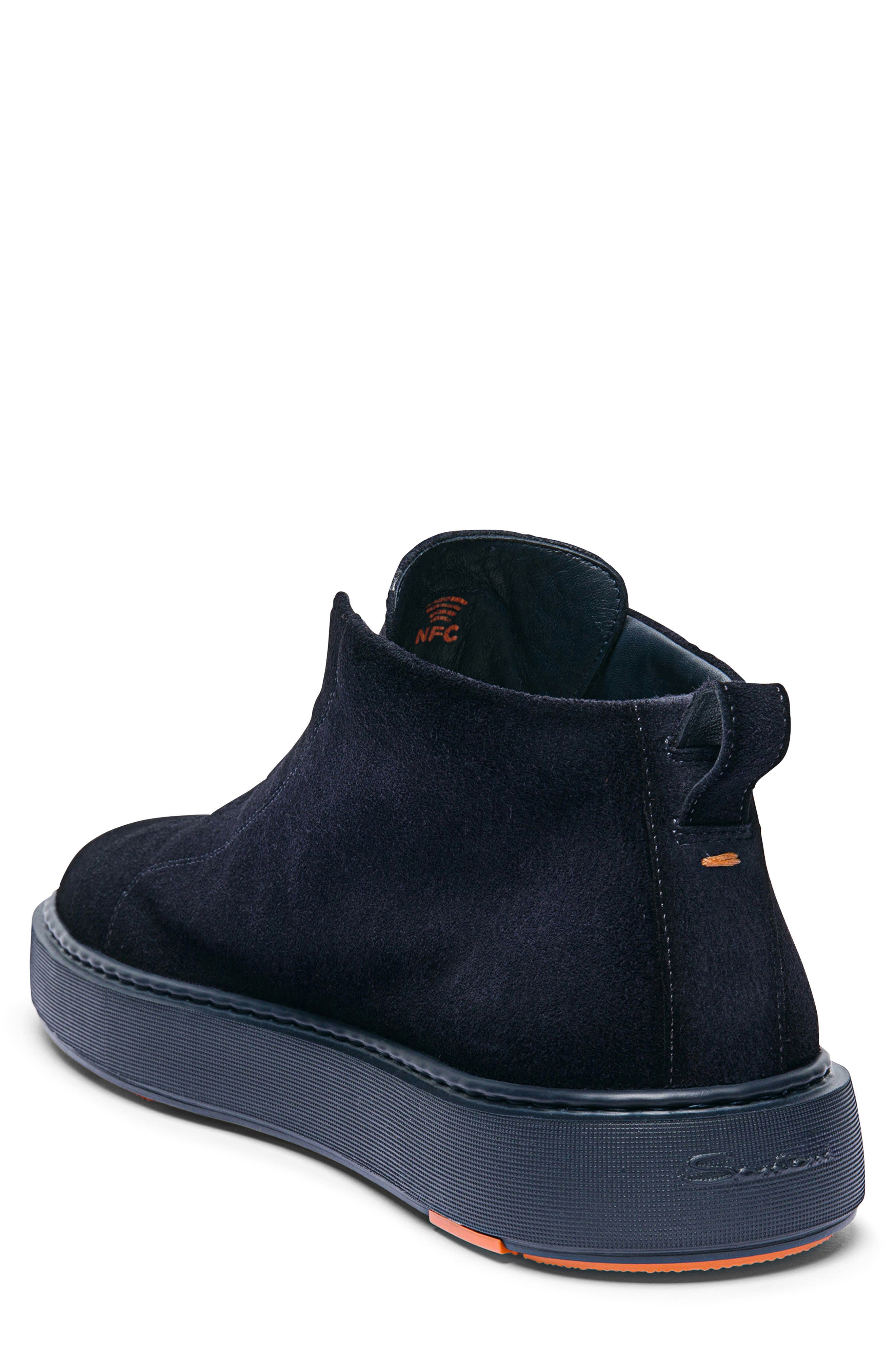 Santoni Victory Sneaker, Alternate, color, Blue
